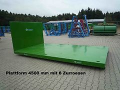 EURO-Jabelmann Abrollcontainer, Hakenliftcontainer, Plattform, 4500 - 7000 mm lang, NEU