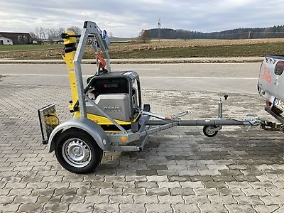 System Reich Rüttelplatten-Transportanhänger