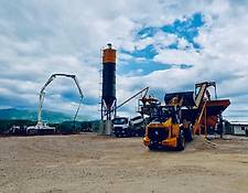 Fabo TURBOMIX 90 MOBILE READYMIX BATCHING PLANT FOR SALE