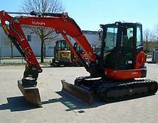 Kubota U55-4, Bj. 19, 700 BH, Powertilt HS03, GL